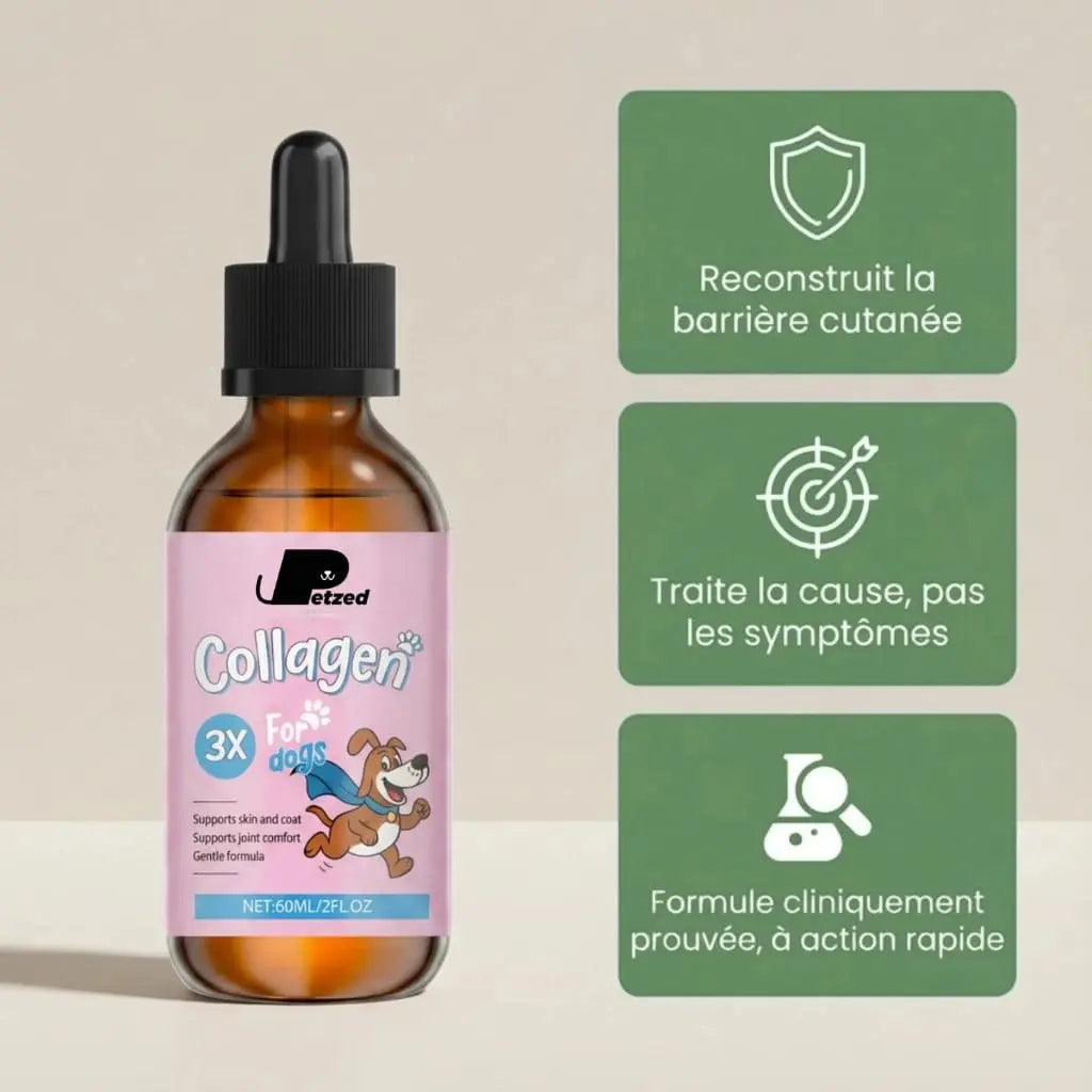 Petzed — Collagène anti-démangeaisons
